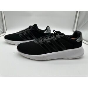 Adidas Lite Racer 3.0 Mens Running Shoes Black White Silver GY0699 Size 8